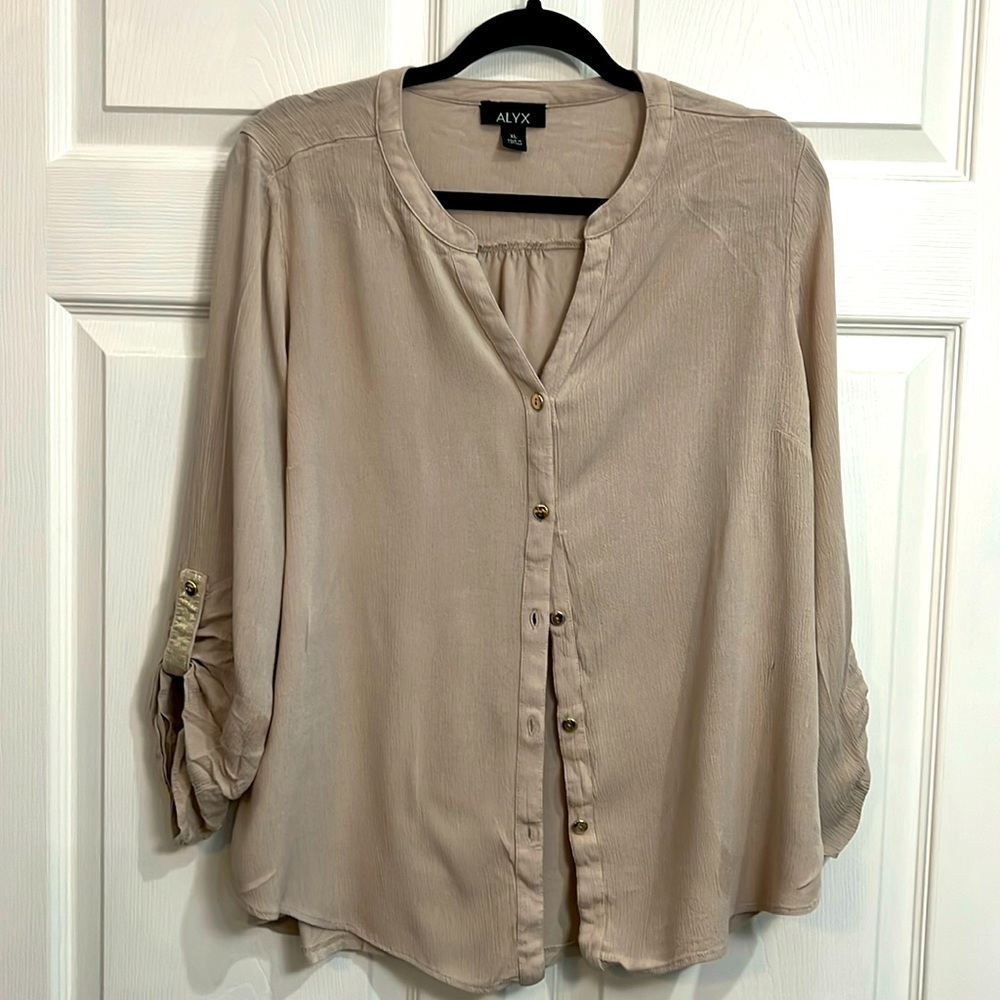 ALYX XL Beige top